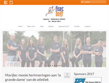 Tablet Screenshot of fisecdelft.nl